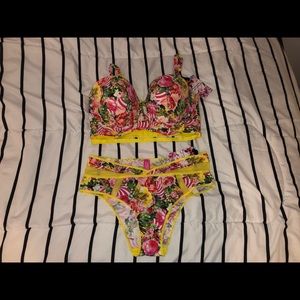 Bra And Panty Set VS x Mary Katrantzou